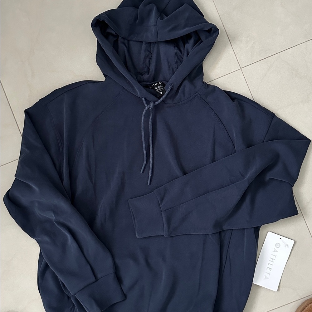 Athleta Bubble Hem Hoodie